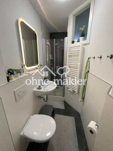 3 Raum, Erstbezug nach Komplettsanierung, Altbau, Balkon, EBK, Garten, Fußbodenheizung, Wärmepumpe - Foto 4