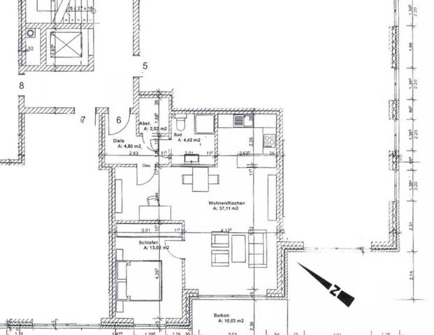 Moderne barrierefreie 2-Zi-Wohnung im Ortskern von Syke-Barrien - Photo 1