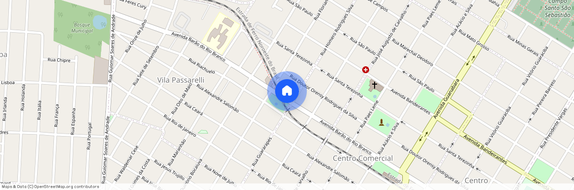 Centro, Andradina, São Paulo, 16901090