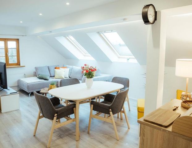 Helle 3 Zimmerwohnung mit Einbauküche und Rheinblick in Büsingen - Foto 1