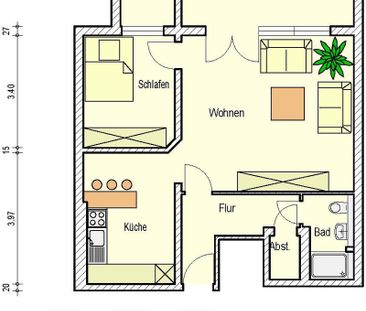 Naturnahe Souterrainwohnung mit Terrasse! - Photo 2