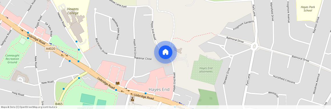 Hayes End Road, Hayes