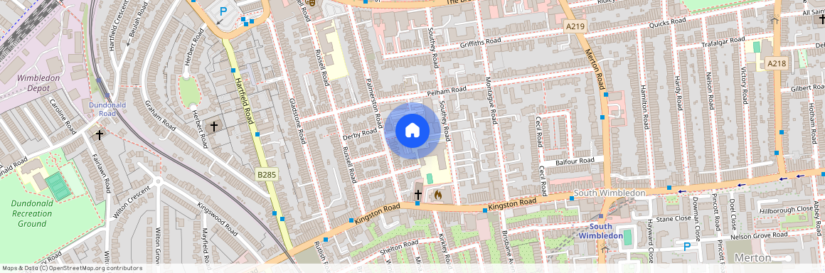 Cross Road, The Pelhams, Wimbledon