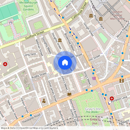 John Street, WC1N