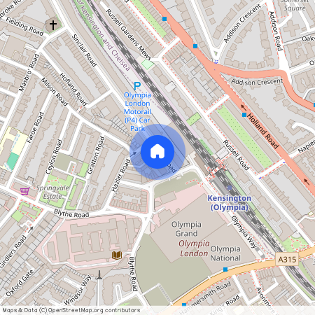 11 Sinclair Road, London, W14