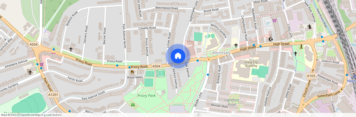 Priory Road, Crouch End, N8, London