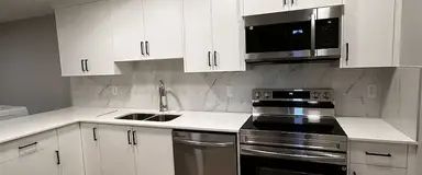 Newly built legal suite. 2 bedroom basement .separate entrance great location | Calgary - Photo 1