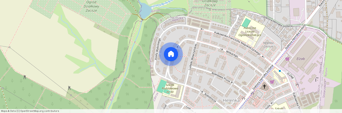 ul. Jaworowa, Helenka, Zabrze, śląskie