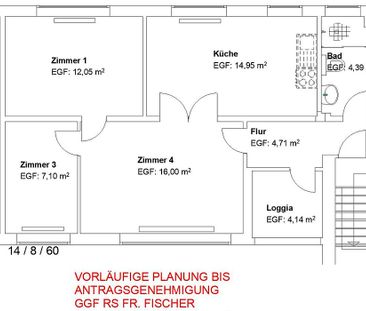 Helle 3 ZKB mit Loggia! - Foto 1