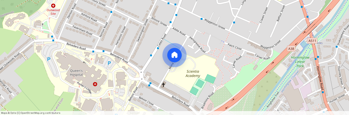 Burton-on-Trent, DE13 0UF, Staffordshire