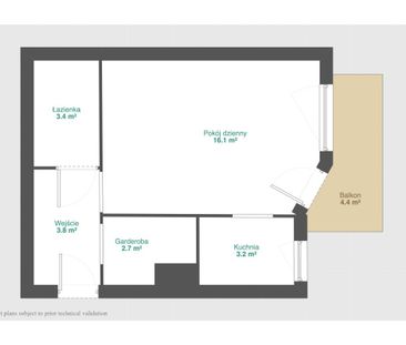 OKAZJA kawalerka z balkonem na WILDZIE HIT - Zdjęcie 5