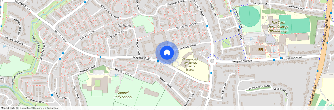 Mayfield Road, Farnborough, GU14