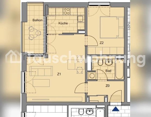 TAUSCHWOHNUNG TAUSCHWOHNUNG- barrierefreie-helle 2 Zimmerwohnung - Photo 1