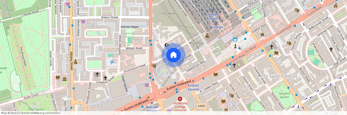 North Gower Street, Euston, London, NW1