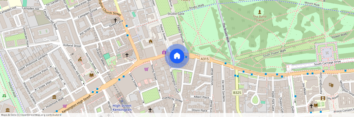 1 Kensington High Street, Kensington, London, W8