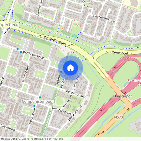 Ellingtonstraat 83, Componistenbuurt, 6044VA, Roermond