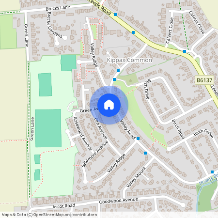 1, Green Avenue, Kippax, Leeds, West Yorkshire, LS25 7DP