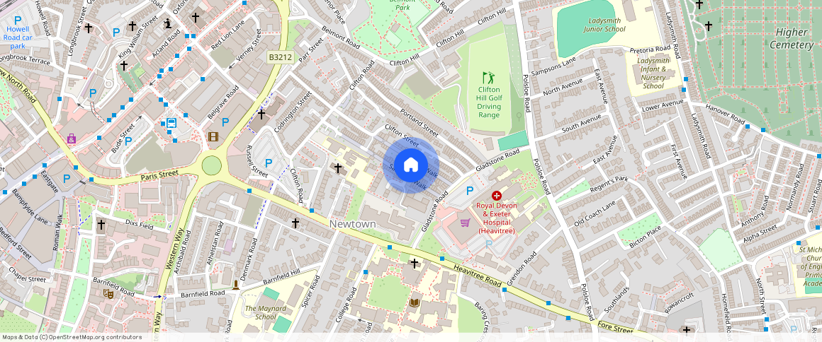 St. Matthews Close, Exeter, EX1