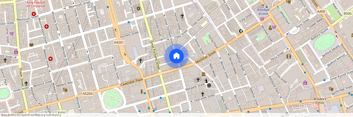 Great Titchfield Street, Fitzrovia, London