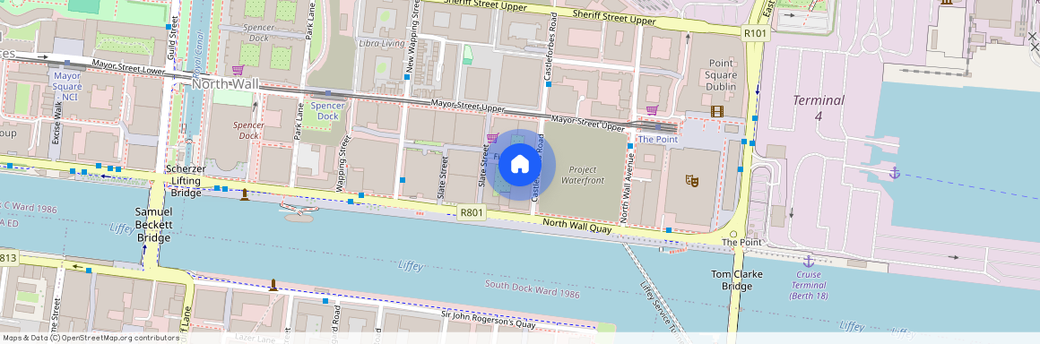 Quayside Quarter, Dublin Landings, Dublin 1, D01 Y1F6