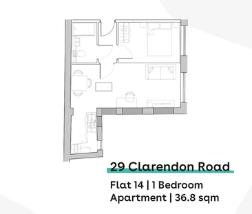 1 bedroom apartment to rent - Photo 2