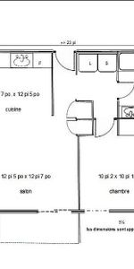 LIBRE! MAGNIFIQUE 3 1/2 TOUT BÉTON - RDC - À VOIR - Photo 4