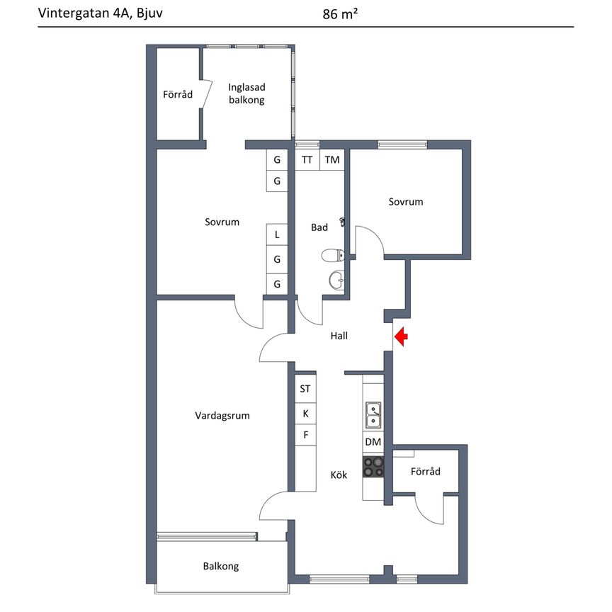 Vintergatan 4 A - Foto 2
