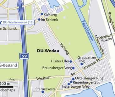 2-Zimmer-Wohnung in Duisburg Wedau - Photo 1