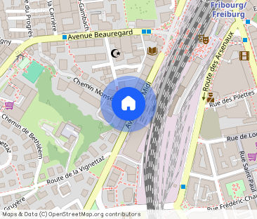 Joli 3.5 pièces proche de la gare de Fribourg ! - Photo 1