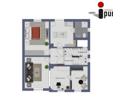 Helle 3,5 Zimmer Wohnung in zentraler Lage - Foto 1