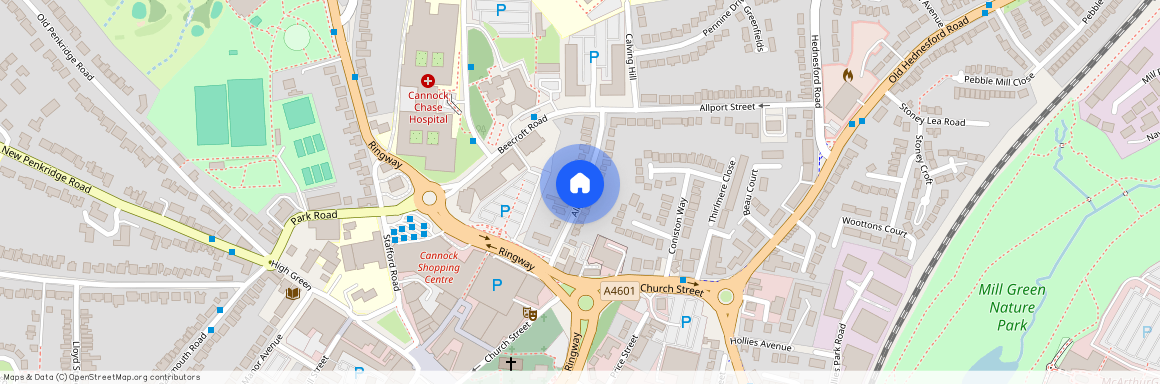 Allport Road, Cannock, WS11