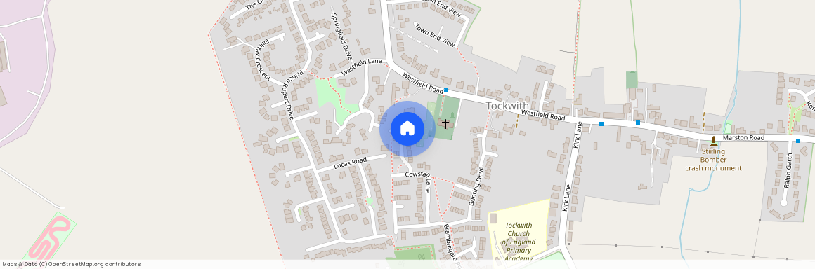 Westfield Green, Tockwith, York, North Yorkshire, UK, YO26