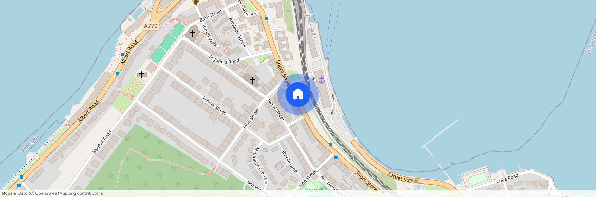 Shore St, Gourock PA19