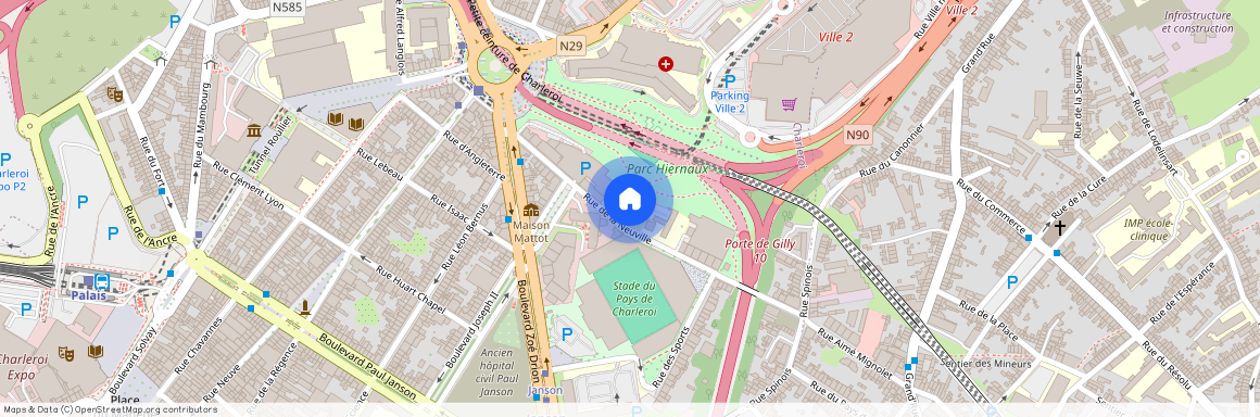 Rue de la Neuville, 48, 4/2, 6000, Charleroi