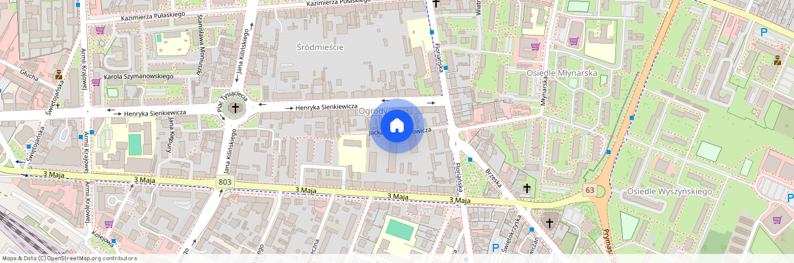 ul. Jacka Woszczerowicza, Siedlce, mazowieckie