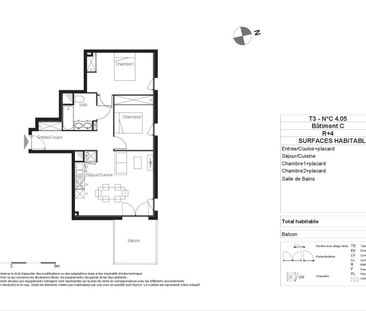 Location Appartement 3 pièces 62m² LORMONT 33310 - Photo 4