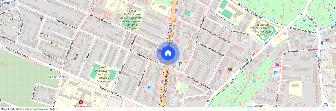 ul. Obrońców Pokoju, Głogów, głogowski, dolnośląskie