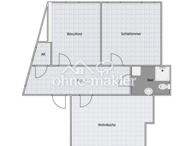 3 Zimmer Wohnung, 81,29 qm, Coburg Innenstadt, frisch modernisiert - Foto 1