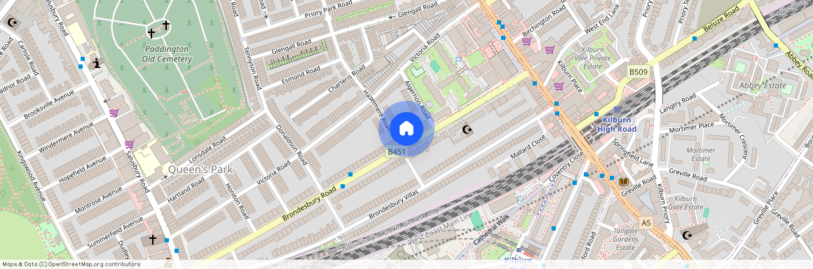 Brondesbury Road, Queen's Park, London, NW6