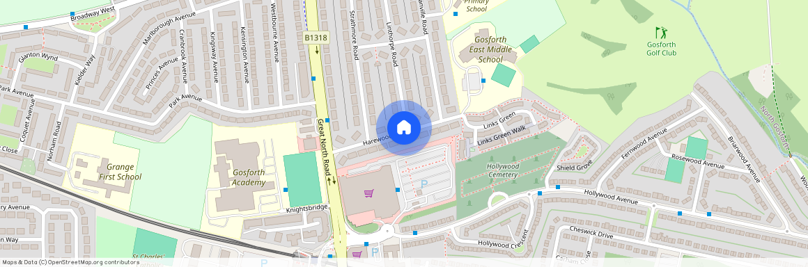 Harewood Road, Gosforth, Newcastle upon Tyne, Tyne and Wear, NE3 5JT