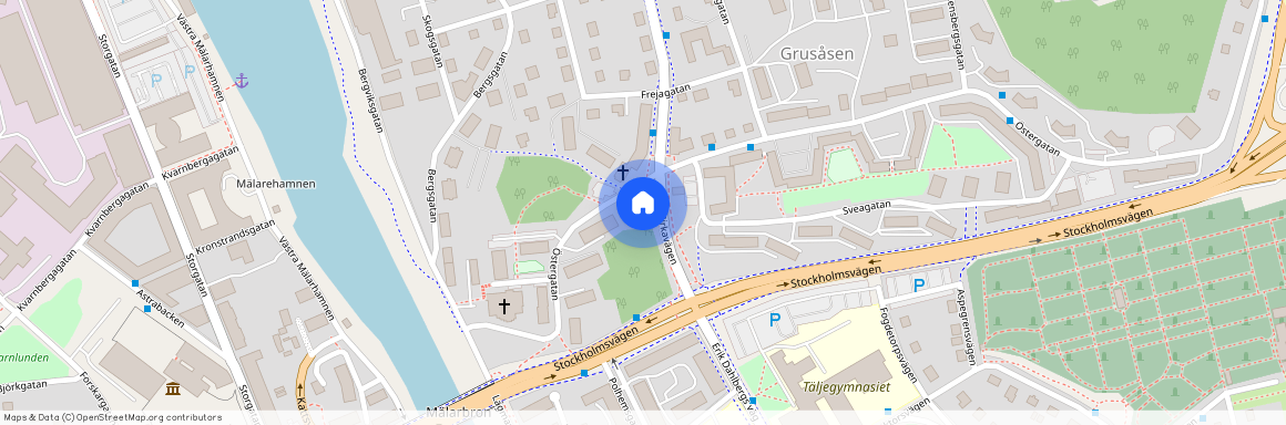 Grusåsen, Södertälje, Stockholm, Östergatan 10