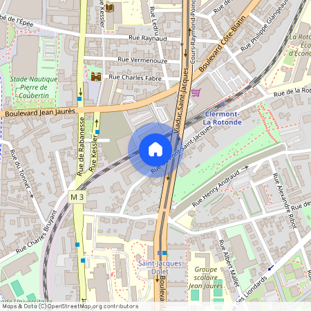 Résidence Orphée - Bât. A 30 rue du Pont St-Jacques, 63000, Clermont-Ferrand