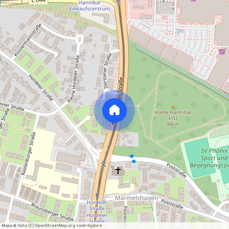 Dorstnerstrasse, 44809 Bochum - Bochum-Mitte