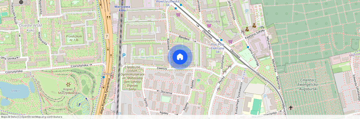 ul. Zawiszy, Młynów, Wola, Warszawa, mazowieckie