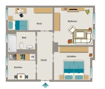 Heinrich-Lersch-Straße 8B, 45699 Herten - Photo 3