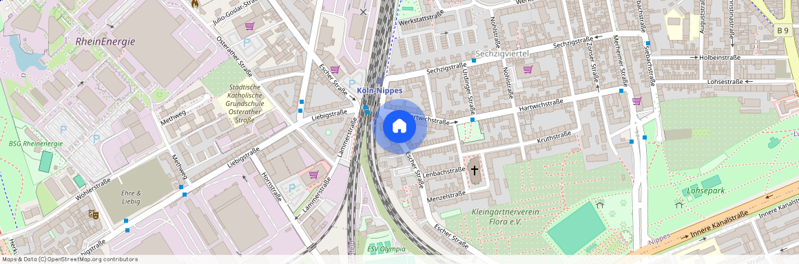 Escherstraße 60 Köln Nippes Nordrhein-Westfalen 50733