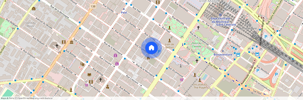 Rue Drummond, H3G 0E6, Montréal