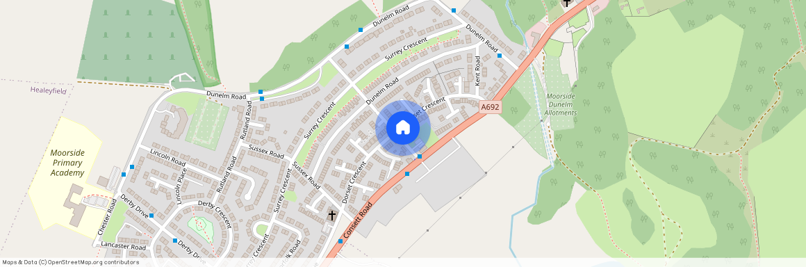 Dorset Crescent, DH8, Consett