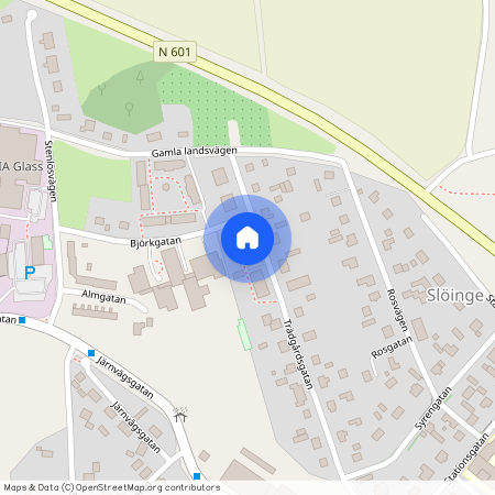 Trädgårdsgatan 21, Slöinge, Falkenberg