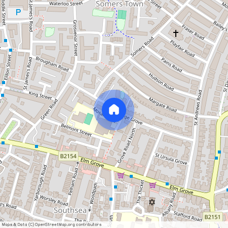 24 Homerose House, Cottage Grove, Southsea, PO5 1DU